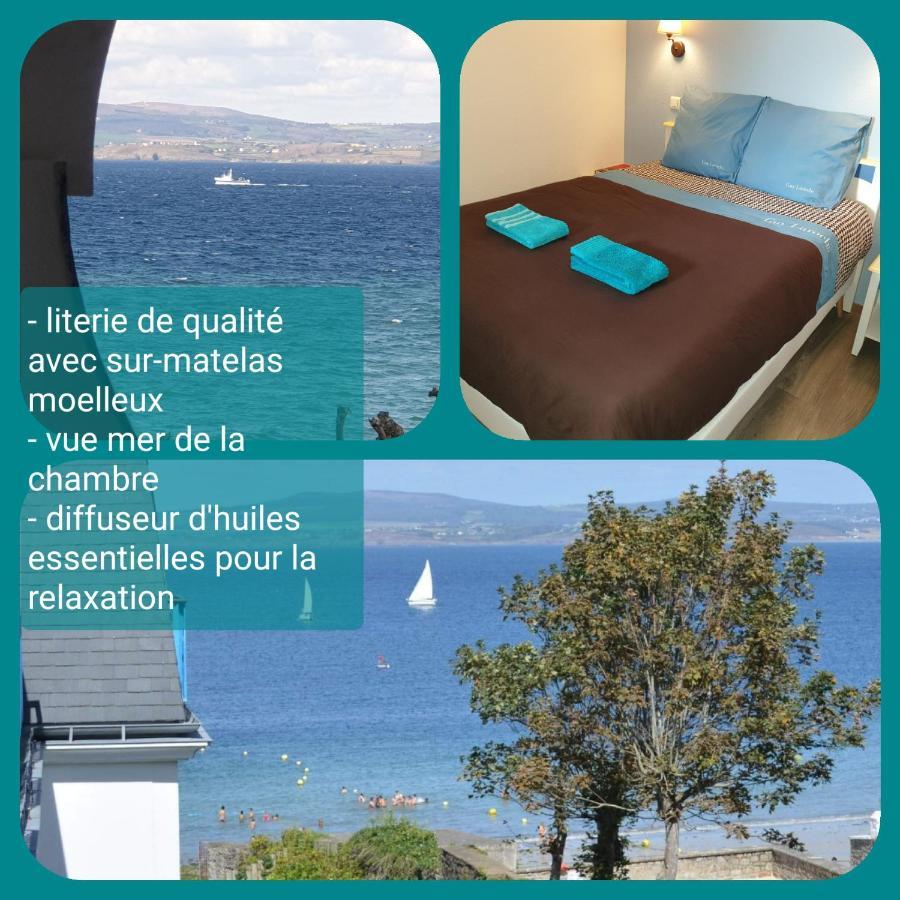 Le Charmant Des Sables Blancs Douarnenez Exteriör bild